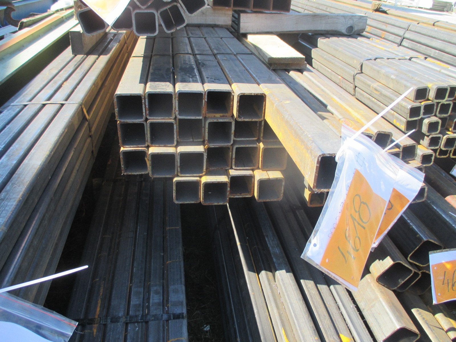 ZÁRTSZELVÉNY CSŐSZELVÉNY 71x71x5x6000mm 180FT /KG PROFIL, KERÍTÉS, TERASZ OSZLOP, CSARNOK ELEM