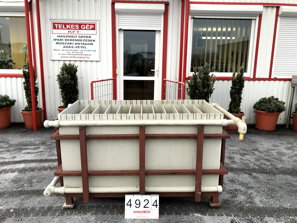 Galvanizáló kád, galvánkád 640 x 1240 x 730