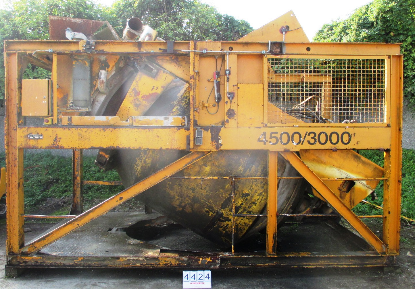 REICH Turbo 4500/3000 MOBIL Telepíthető Betonkeverő
