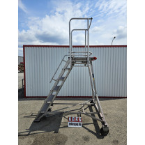 Mobil lépcső, Aluminimvázas létra, pódiumos lépcső, fellépő, lépcső, létra