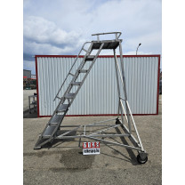 Mobil lépcső, Aluminimvázas létra, pódiumos lépcső, fellépő, lépcső, létra