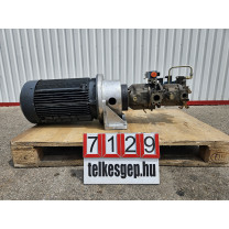 Hidraulikus tápegység, Rexroth / Brueninghaus tandem hidraulika szivattyú egység ATB 15 kW villanymotorral