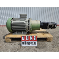 LAMMERS 45 KW-OS VILLANYMOTOR BUCHER HYDRAULICS TANDEM SZIVATTYÚVAL