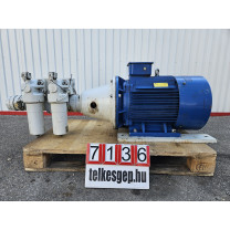 Hidraulika szivattyú, Seipee 37 kW-os Ipari Villanymotor Hidraulikus Szivattyúval és Dupla Szűrőegységgel