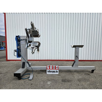 Spiro Pneumatikus Csőkicsípő / Szerelő Állvány, Spiro Manual Tube Notching Machine