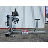 Spiro Pneumatikus Csőkicsípő / Szerelő Állvány, Spiro Manual Tube Notching Machin