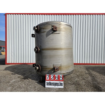 ~900 Literes Ipari Rozsdamentes Acél Tartály / INOX Álló Tartály (260 kg)