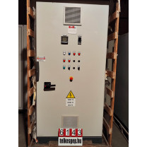 Villamos erőátviteli szekrény,Villamos elosztószekrény,Villamos szekrény 180.5 kW , AEG Tirisztor, AEG Thyro-A , 2A 400-350 HFRL1, Tirisztor átalakító, Teljesítmény vezérlő, Villamos erőátviteli szekrény kemencéhez