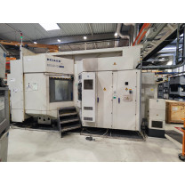 Horizontális fúró-marógép, 5 tengelyes megmunkáló központ, Heller MCS-U 300