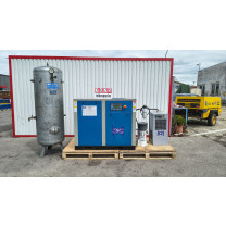 Bega Csavarkmpresszor 15kW 10 bar, Hűtveszárító, Sűrítettlevegős rendszer,Kompresszorállomás, Légellátó rendszer