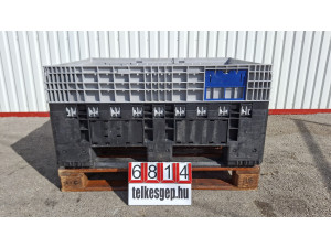 Műanyag kaloda, tároló, gitterbox, konténer