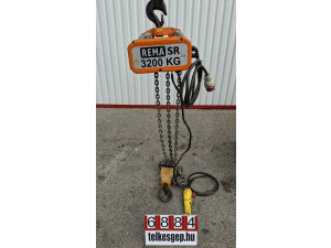 Láncos emelő, Rema SR Star 090/55, 8 Méter, 3200 kg