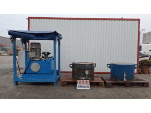 Hidraulikus emelő 1000t, Hidraulikus munkahenger, Hidraulikus tápegység