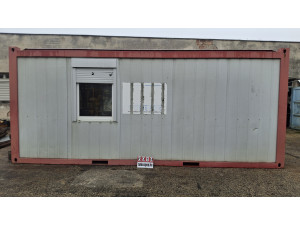 Iroda konténer, Konténer, Konténer mellékhelyiséggel