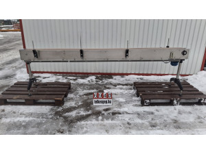 Szállítószalag 3 Méter, futószalag, szállító pálya, hevederes szállítószalag