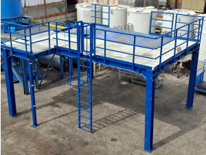 Pódium,mezzanine, állvány, öntartó emelvény