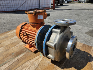 Szivattyú, STERLING SIHI Ipari Centrifugálszivattyú LEROY-SOMER Robbanásbiztos (ATEX) Villanymotorral (4.0 kW)