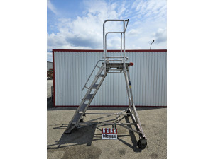 Mobil lépcső, Aluminimvázas létra, pódiumos lépcső, fellépő, lépcső, létra
