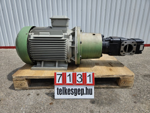 LAMMERS 45 KW-OS VILLANYMOTOR BUCHER HYDRAULICS TANDEM SZIVATTYÚVAL