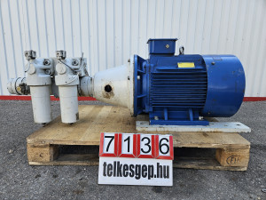 Hidraulika szivattyú, Seipee 37 kW-os Ipari Villanymotor Hidraulikus Szivattyúval és Dupla Szűrőegységgel