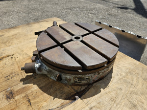 Danuvia KAU-355 Marógép Körforgató Asztal / Forgóasztal (Ø 355 mm)