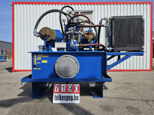 Hidraulikus tápegység, Bosch Rexroth Komplett Ipari Hidraulika Tápegység 15 kW Siemens Motorral, HYDAC Olajhűtővel és WOERNER Vezérléssel