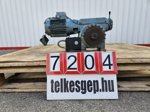Hajtóműves Villanymotor Lánckerékkel