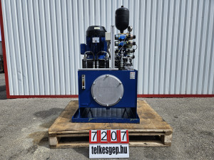 Bosch Rexroth 5,5 kW Ipari Hidraulika Tápegység Szeleptömbbel
