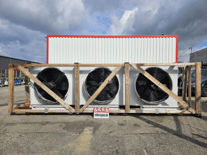 Güntner 3-Ventilátoros Ipari Léghűtő / Kondenzátor (ebm-papst EC Ventilátorokkal, 2017), Hőcserélő Egység, Klíma hűtő, Hűtőkondenzátor, Güntner GCHC RD 080.2/13-35-0179967M