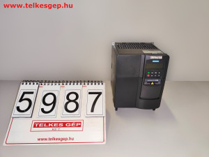 Frekvenciaváltó 7,5 kW Siemens Micromaster 430, 6SE6430-2UD27-5CA0