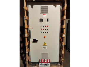 Villamos erőátviteli szekrény,Villamos elosztószekrény,Villamos szekrény 180.5 kW , AEG Tirisztor, AEG Thyro-A , 2A 400-350 HFRL1, Tirisztor átalakító, Teljesítmény vezérlő, Villamos erőátviteli szekrény kemencéhez