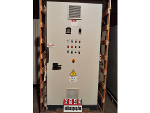 Villamos erőátviteli szekrény,Villamos elosztószekrény,Villamos szekrény 180.5 kW , AEG Tirisztor, AEG Thyro-A , 2A 400-350 HFRL1, Tirisztor átalakító, Teljesítmény vezérlő, Villamos erőátviteli szekrény kemencéhez