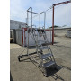 Mobil lépcső, Aluminimvázas létra, pódiumos lépcső, fellépő, lépcső, létra