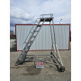 Mobil lépcső, Aluminimvázas létra, pódiumos lépcső, fellépő, lépcső, létra