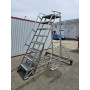 Mobil lépcső, Aluminimvázas létra, pódiumos lépcső, fellépő, lépcső, létra