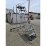 Mobil lépcső, Aluminimvázas létra, pódiumos lépcső, fellépő, lépcső, létra
