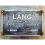 Láng ~2500 Literes Rozsdamentes Acél Tartály / INOX Álló Ipari Tartály