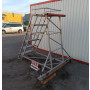 Mobil lépcső,alumíniumvázas létra, pódiumos lépcső, fellépő, lépcső, létra