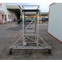 Mobil lépcső, alumíniumvázas létra, pódiumos lépcső, fellépő, lépcső, létra