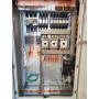 Villamos erőátviteli szekrény,Villamos elosztószekrény,Villamos szekrény 600 kW , AEG Tirisztor, AEG Thyro-A , 2A 400-495 HFRL1, Tirisztor átalakító, Teljesítmény vezérlő, Villamos erőátviteli szekrény kemencéhez