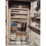 Villamos erőátviteli szekrény,Villamos elosztószekrény,Villamos szekrény 180.5 kW , AEG Tirisztor, AEG Thyro-A , 2A 400-350 HFRL1, Tirisztor átalakító, Teljesítmény vezérlő, Villamos erőátviteli szekrény kemencéhez