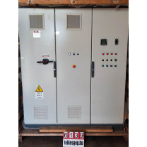 Electric power transmission cabinet, Electrical distribution cabinet, Electrical cabinet 600 kW, AEG Thyristor, AEG Thyro-A, 2A 400-495 HFRL1, Thyristor converter, Power controller, Electric power transmission cabinet for furnace