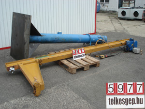 Console rotary crane with two-speed wired remote control