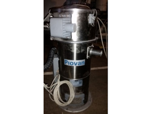 Piovan vacuum granulate receiver