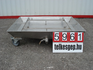 Safety tray, safety trolley, transport trolley