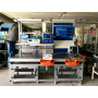 Test station - for leakage testing of products, for checking of size and for engraving