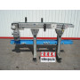 Conveyor belt 1.3 m with cable channel, adjustable track