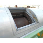 Surface treating machine for zinc-magnesium coating