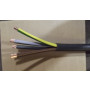 Electric power transmission cable, NYY-J 4x150 mm2 with PVC insulation, roughly stranded copper conductor