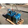 Hydraulic power supply with oil cooler